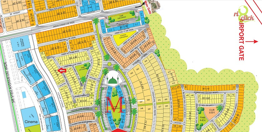 PECHS -M-Block Ideal Location Heighted Plot 30*60